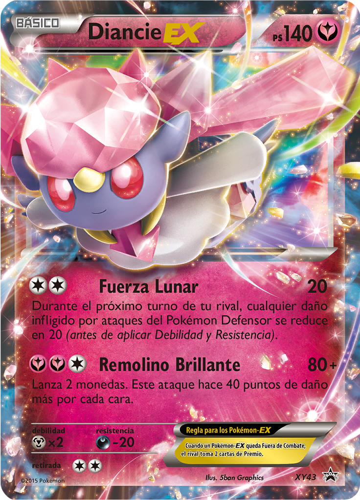 Diancie EX #43