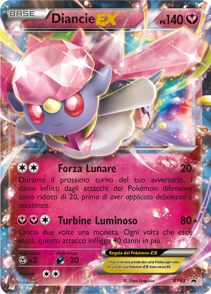 Diancie EX #43