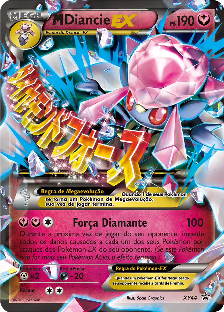 MDiancie EX #44 — XY Black Star Promos