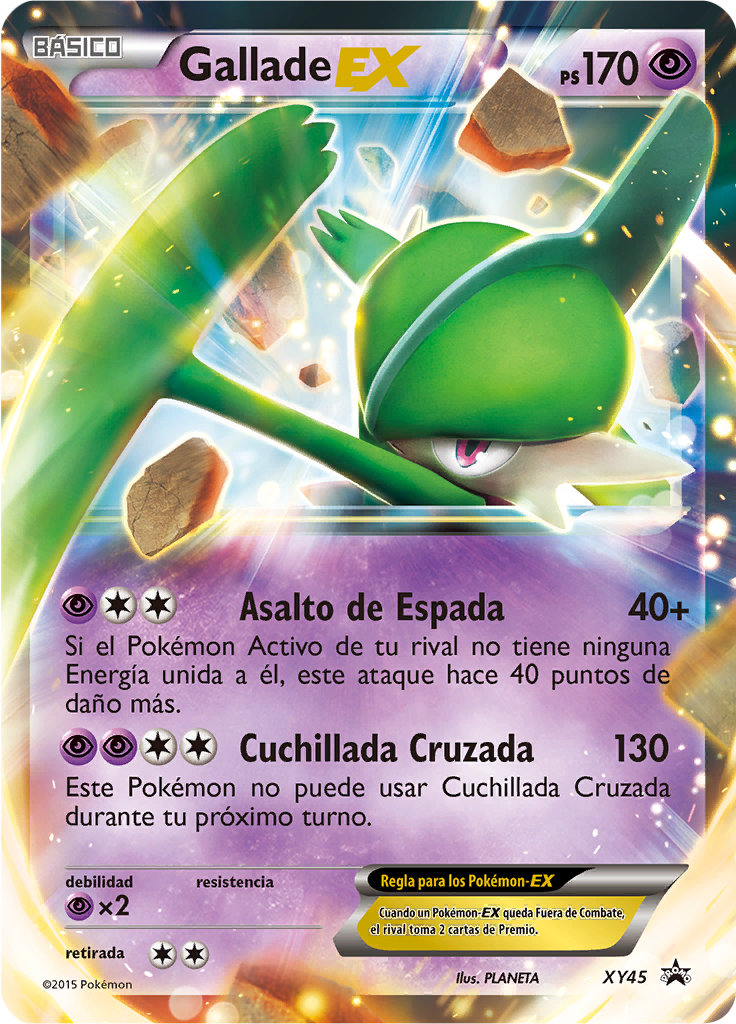 Gallade EX #45