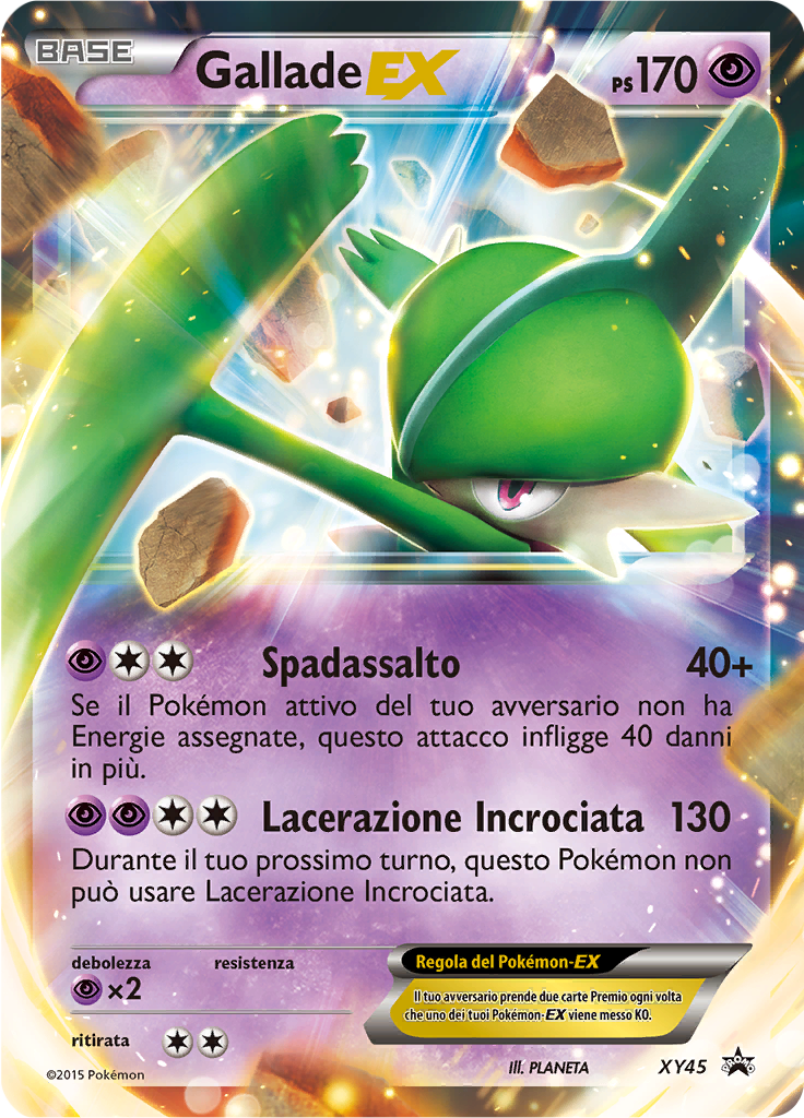 Gallade EX #45