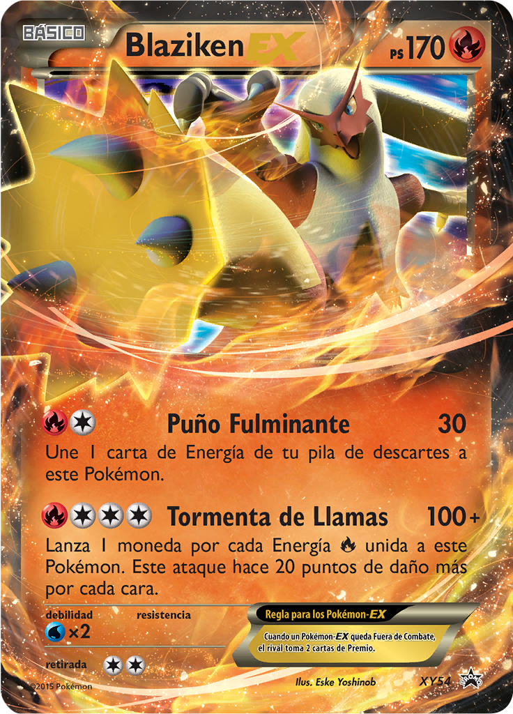 Blaziken ex #54