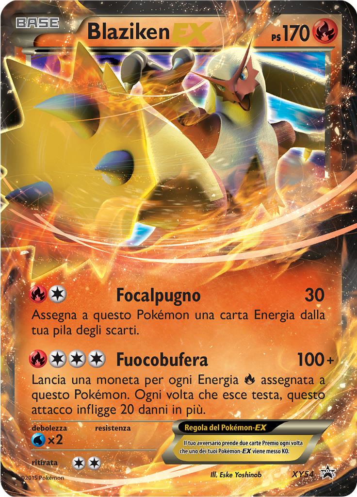 Blaziken ex #54