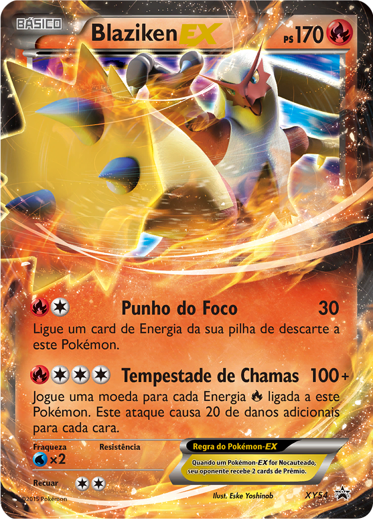 Blaziken ex #54
