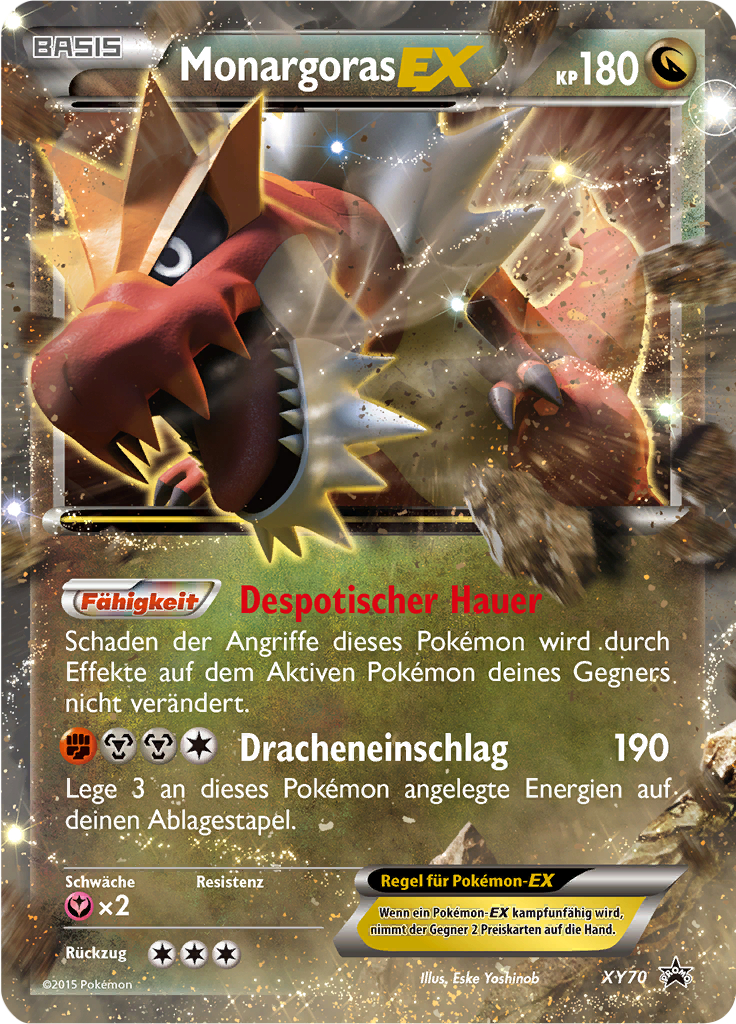 Tyrantrum EX #70 — XY Promokarten