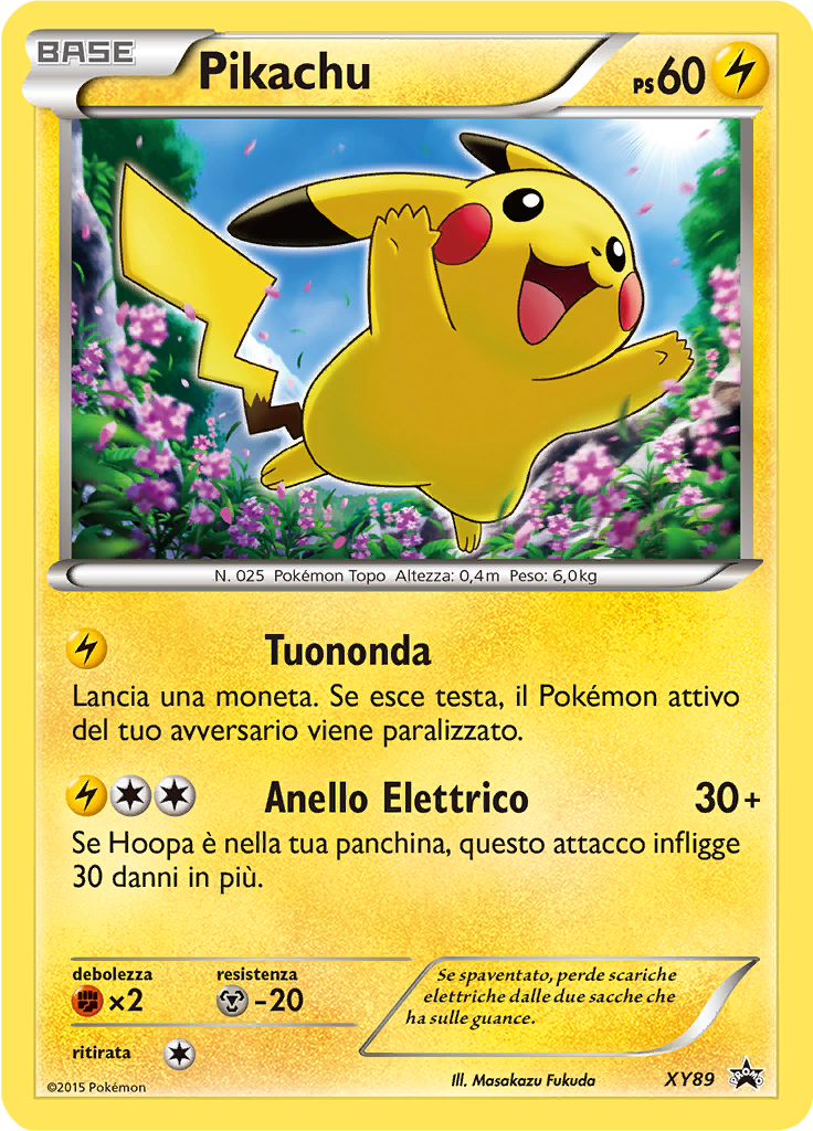 Pikachu #89 — XY Promo