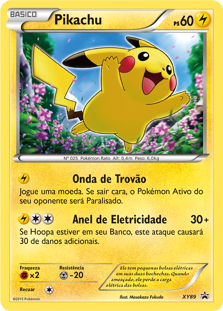 Pikachu #89 — XY Black Star Promos