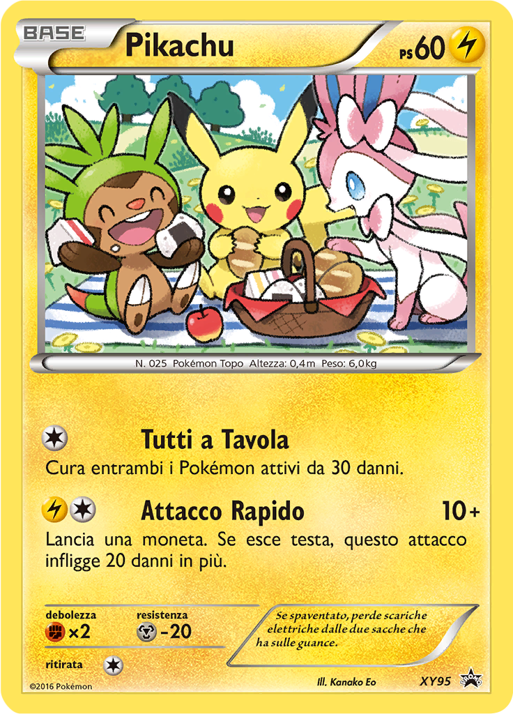 Pikachu #95 — XY Promo
