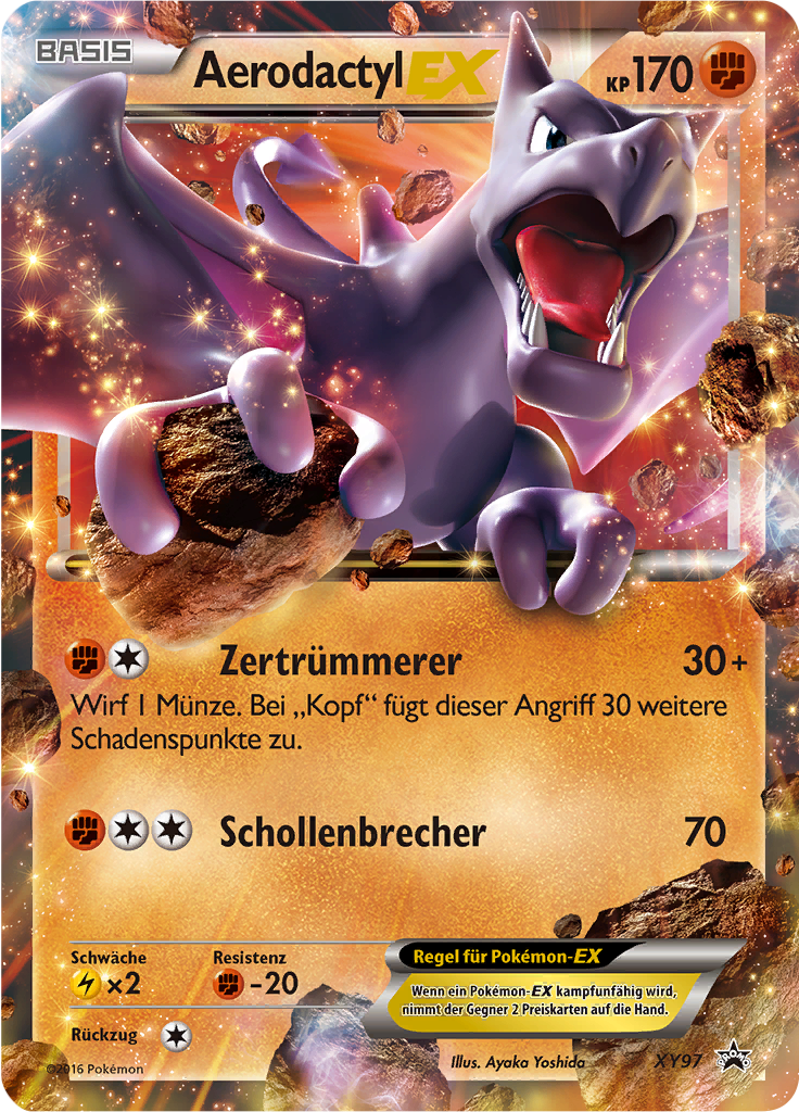 Aerodactyl EX #97 — XY Promokarten