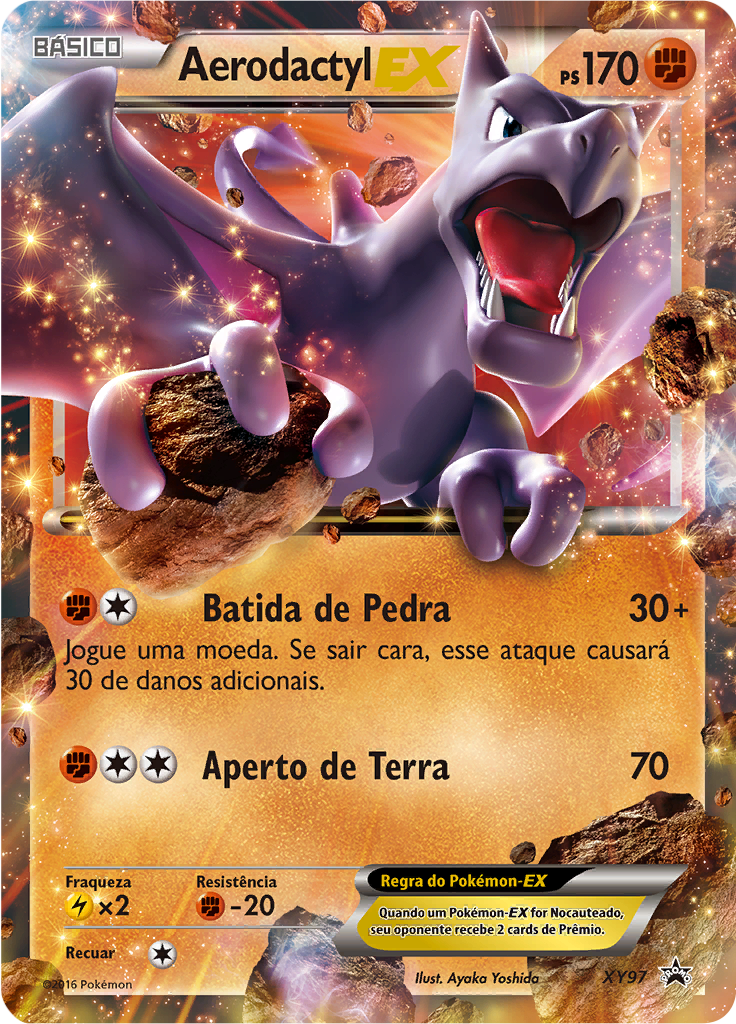 Aerodactyl EX #97 — XY Black Star Promos