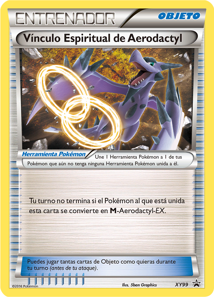 Aerodactyl Spirit Link #99 — XY Cartas de promoción