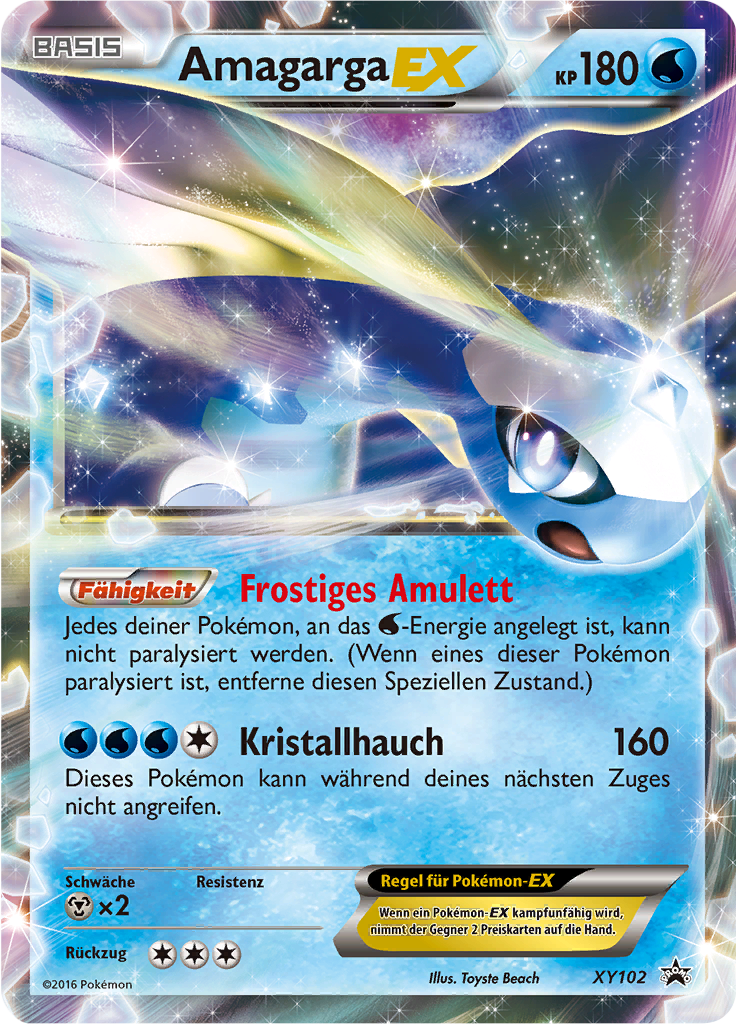 Aurorus EX #102 — XY Promokarten