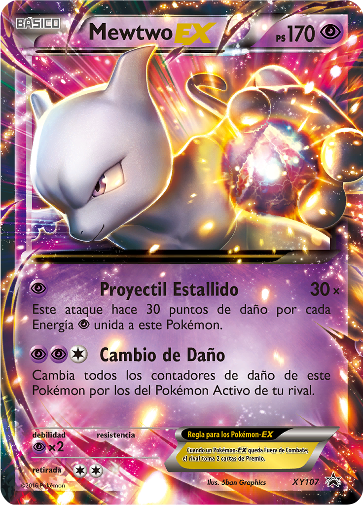 Mewtwo EX #107