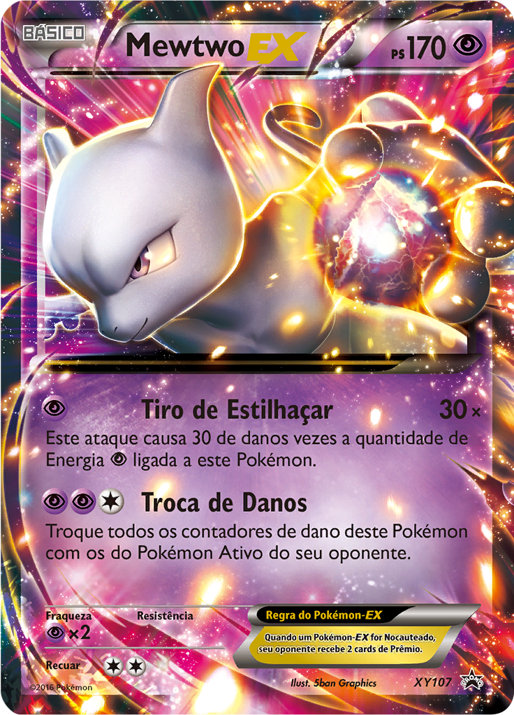 Mewtwo ex #107