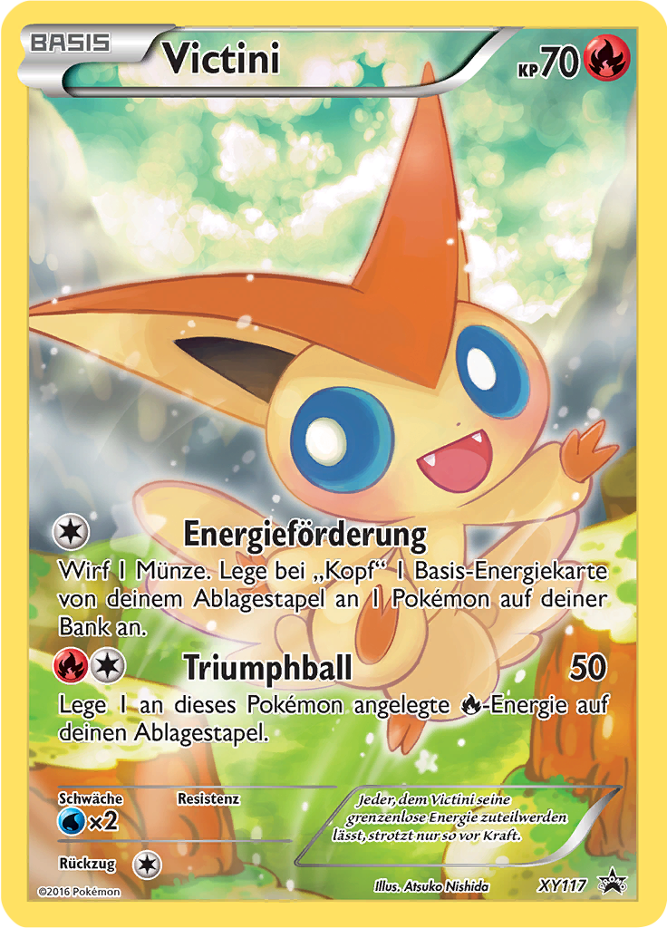 Victini #117 — XY Promokarten