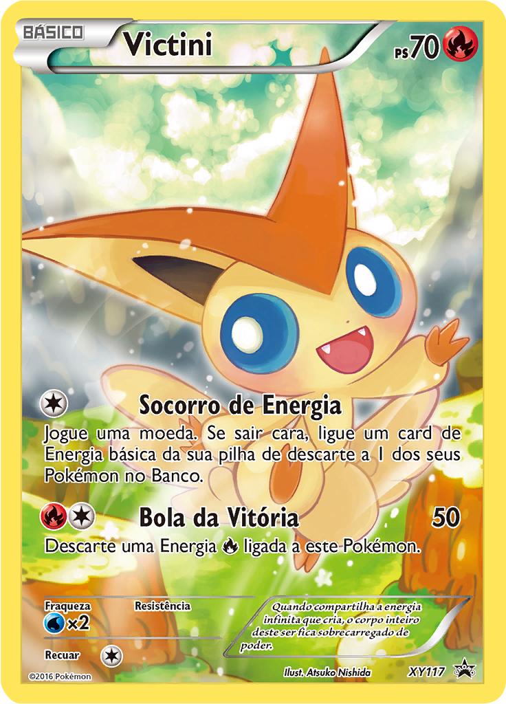 Victini #117 — XY Black Star Promos