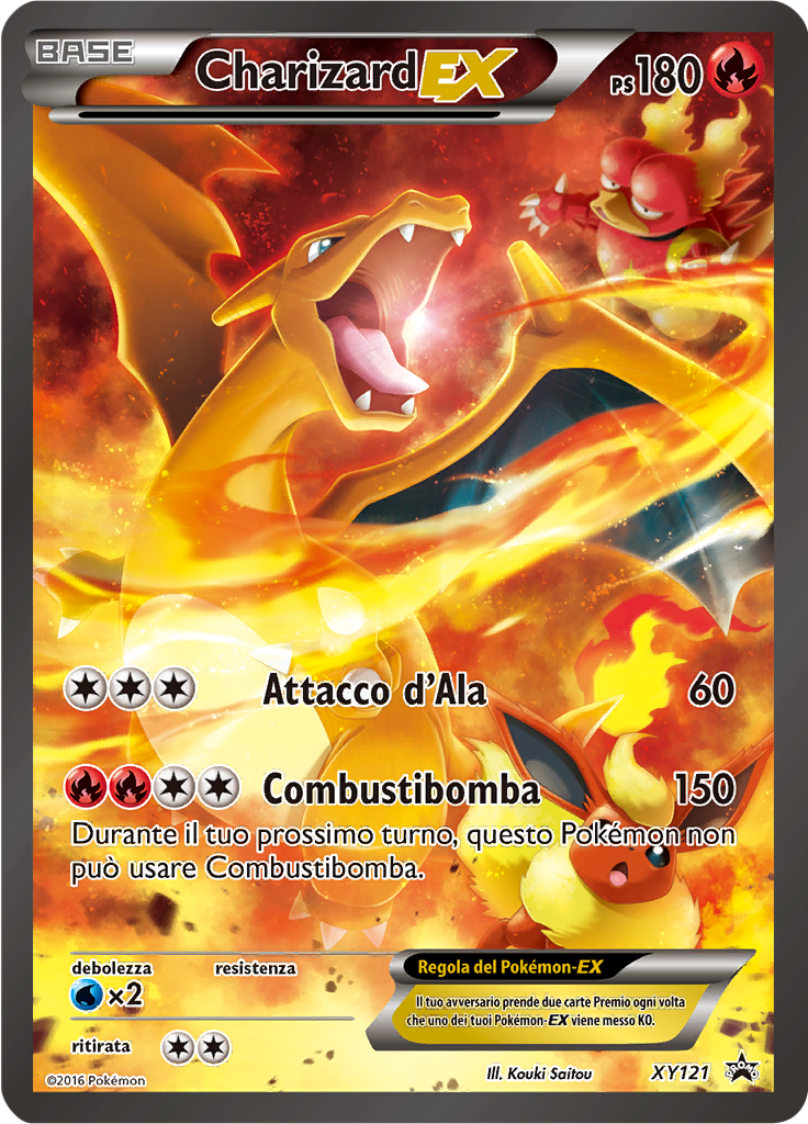 Charizard EX #121 — XY Promo