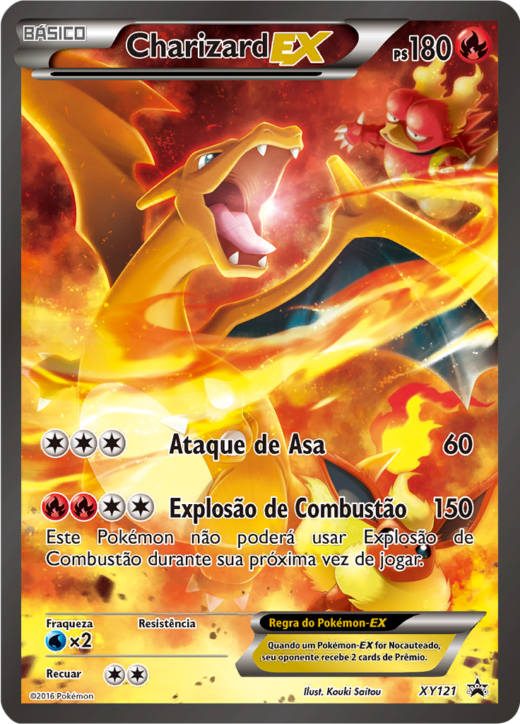 Charizard EX #121 — XY Black Star Promos