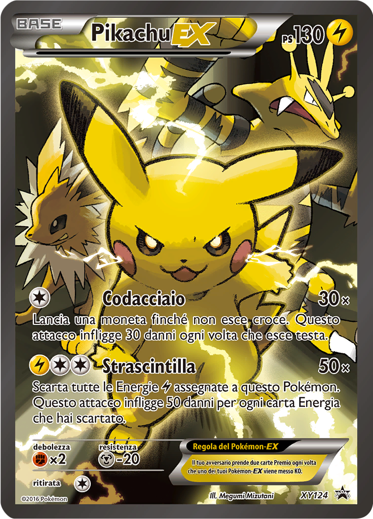 Pikachu ex #124