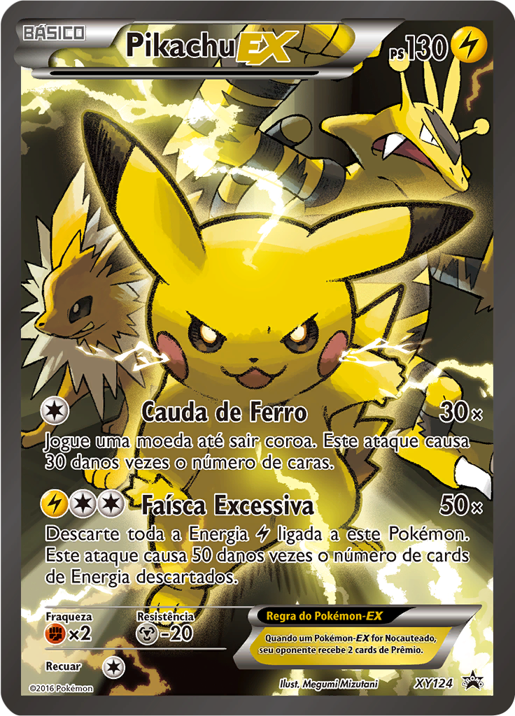 Pikachu ex #124
