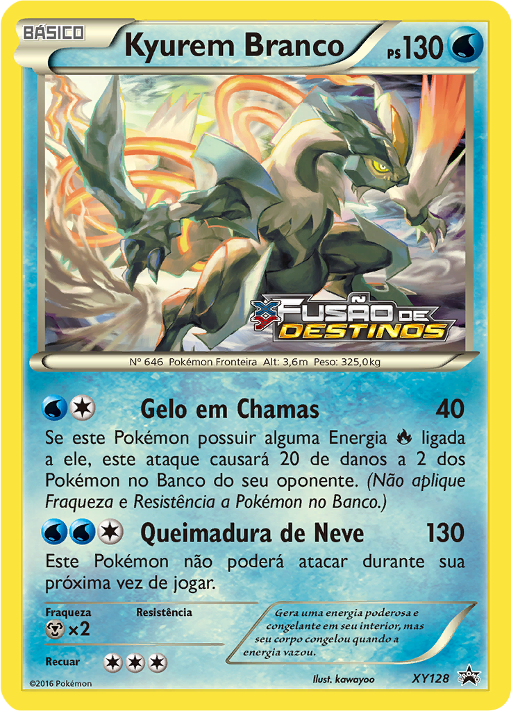 Kyurem Branco #128
