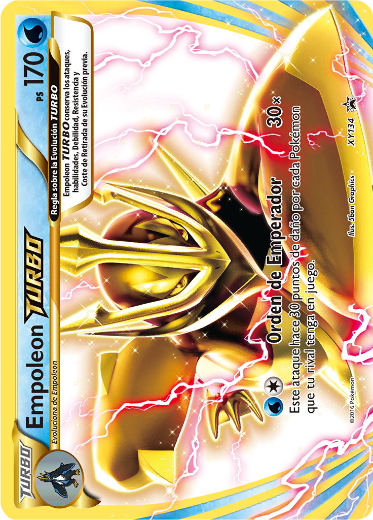 Empoleon BREAK #134 — XY Cartas de promoción