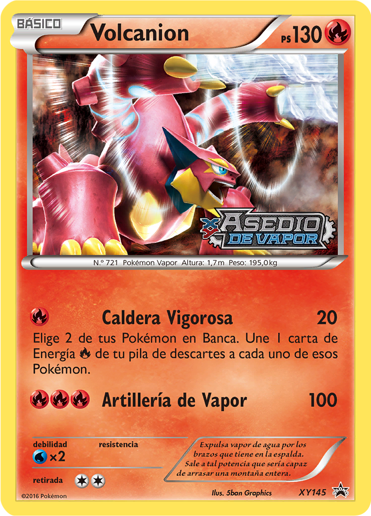 Volcanion #145