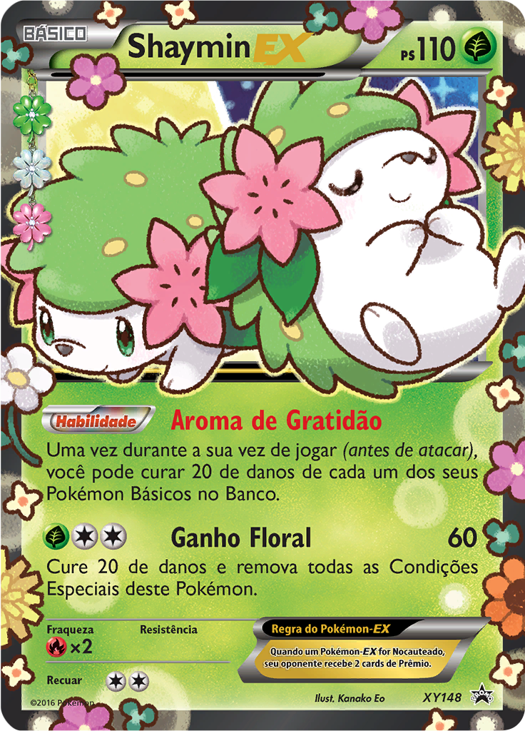 Shaymin EX #148 — XY Black Star Promos