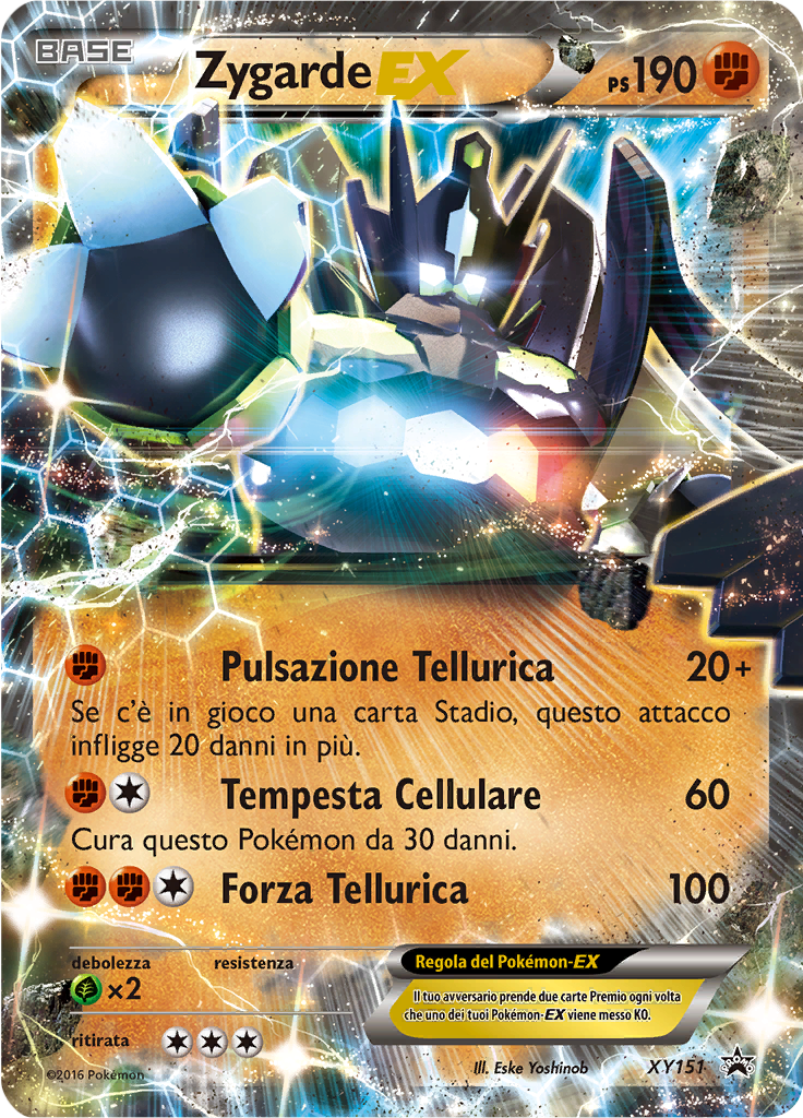 Zygarde EX #151 — XY Promo