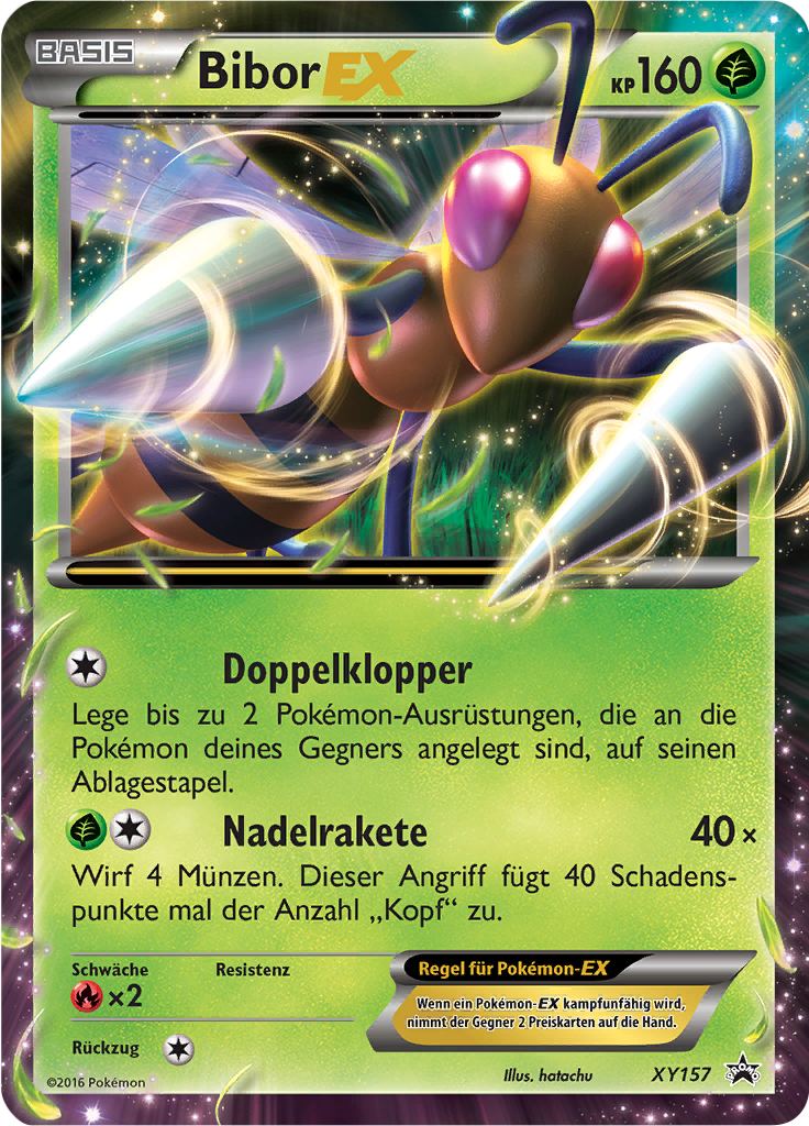 Beedrill EX #157 — XY Promokarten