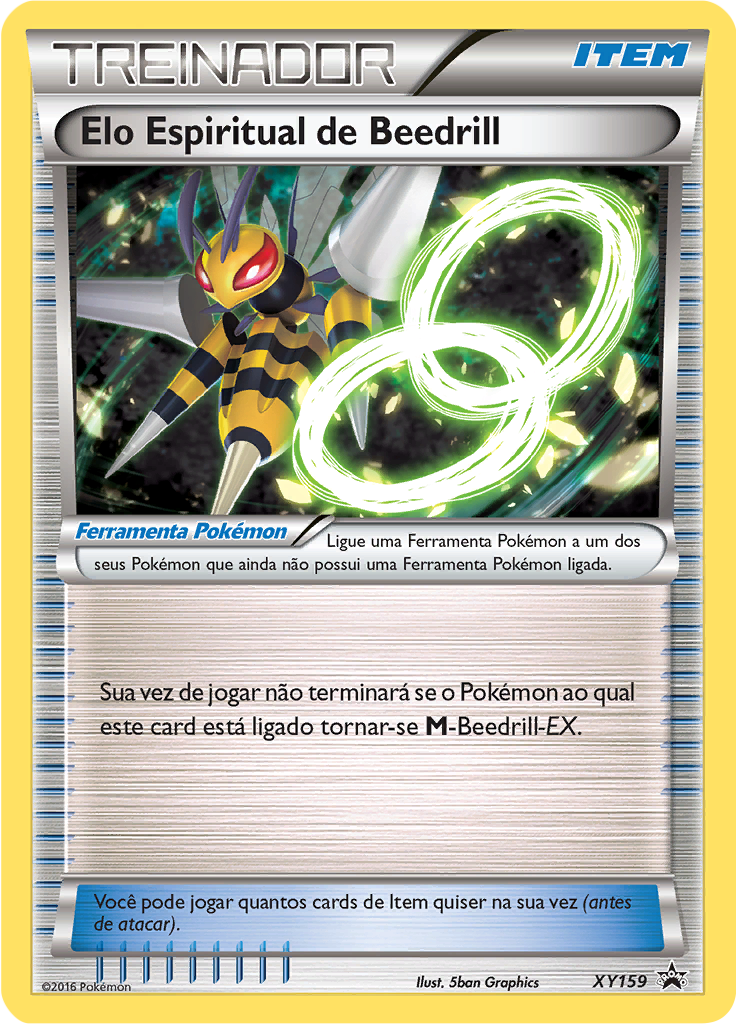 Beedrill Spirit Link #159 — XY Black Star Promos