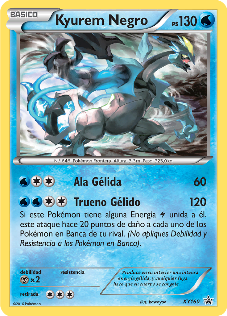Kyurem Negro #160