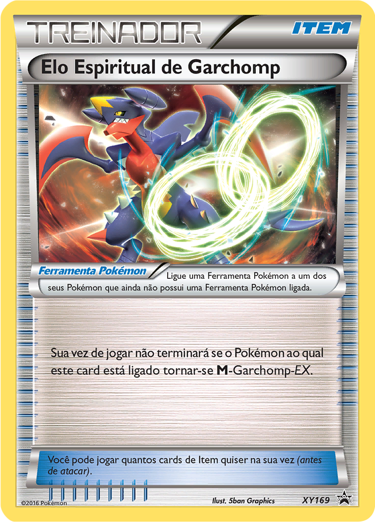 Garchomp Spirit Link #169 — XY Black Star Promos