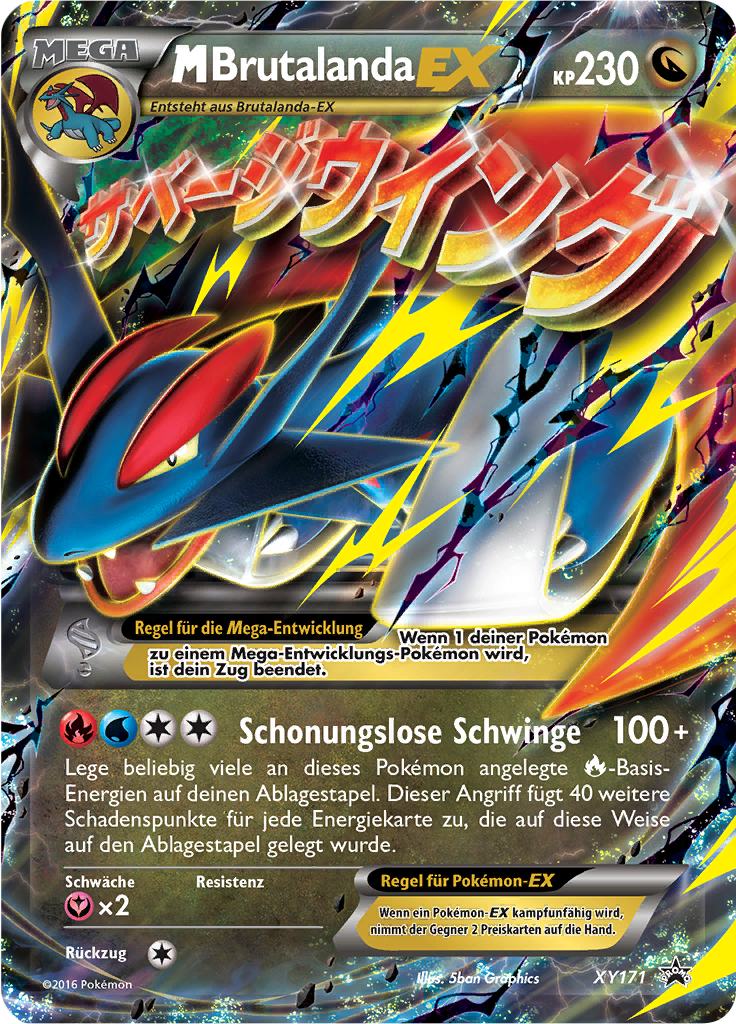 MSalamence EX #171 — XY Promokarten