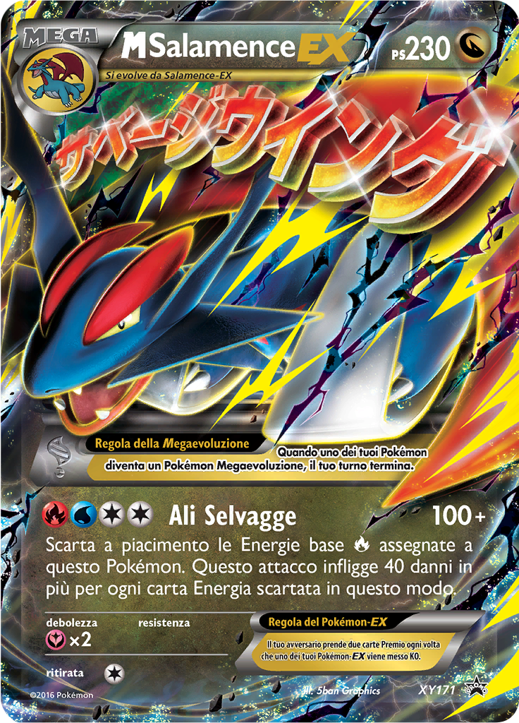 MSalamence EX #171 — XY Promo