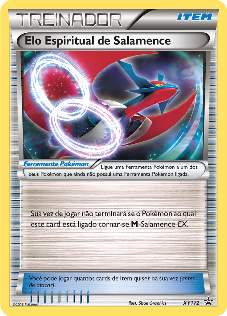 Salamence Spirit Link #172 — XY Black Star Promos