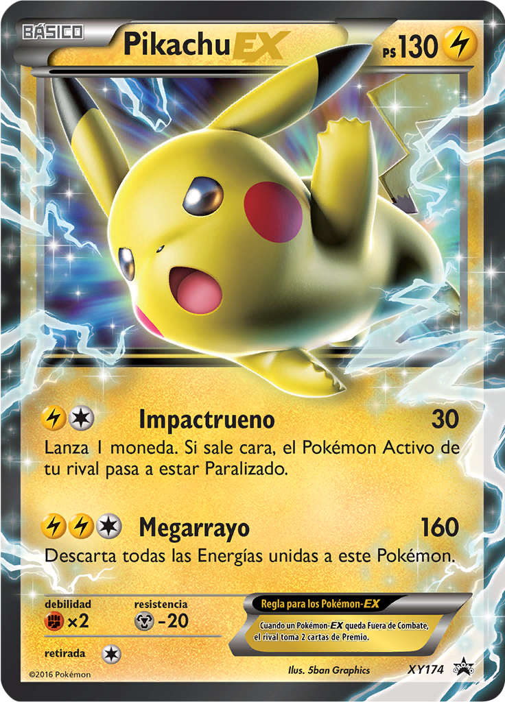 Pikachu ex #174