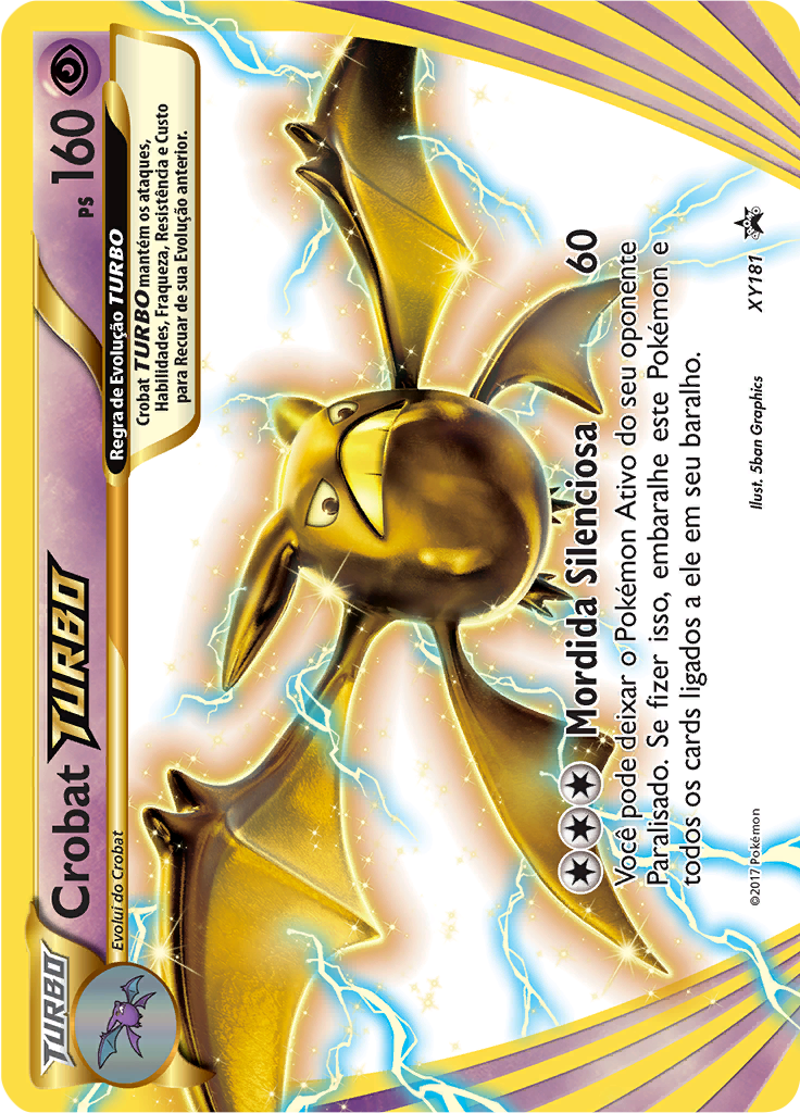Crobat BREAK #181 — XY Black Star Promos