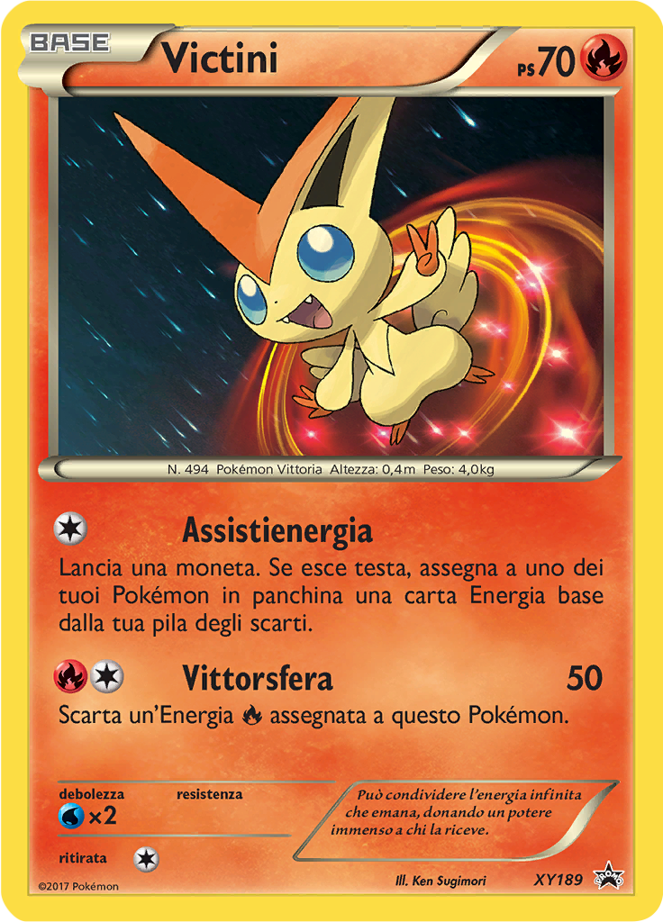 Victini #189 — XY Promo
