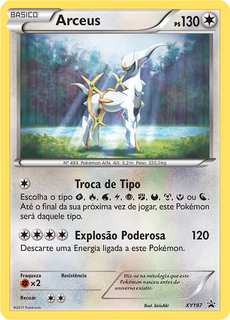 Arceus #197 — XY Black Star Promos