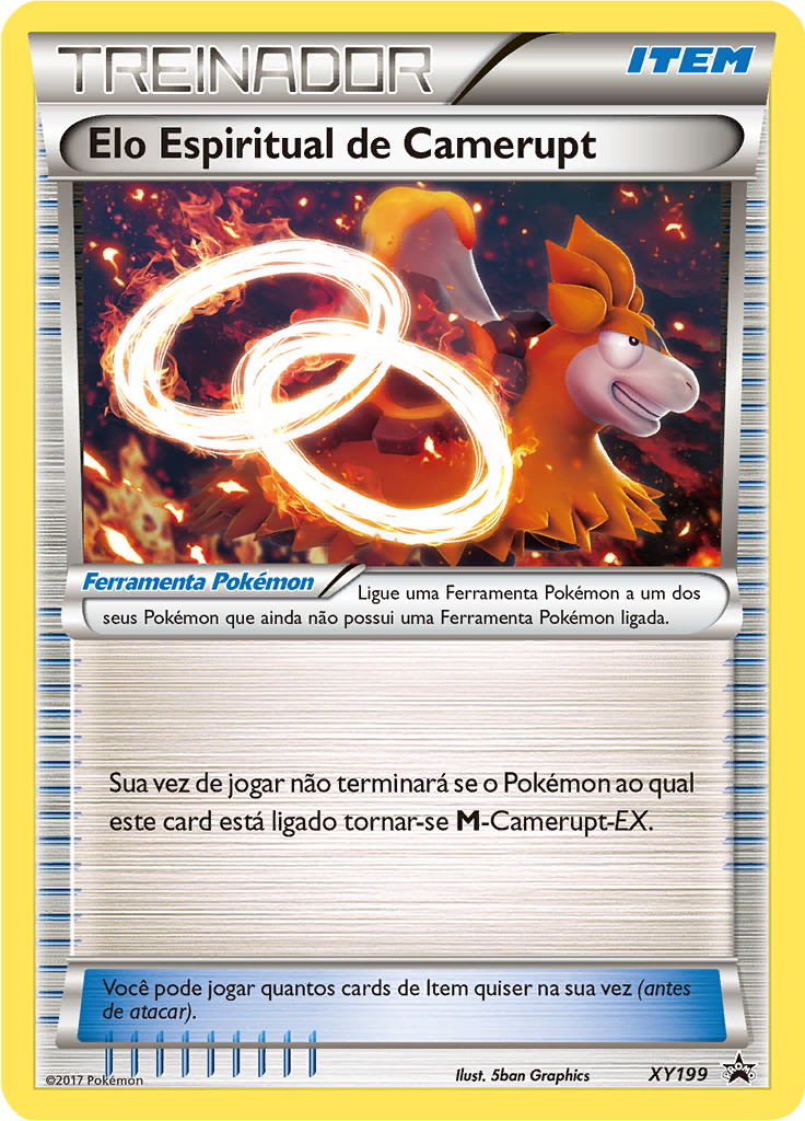 Camerupt Spirit Link #199 — XY Black Star Promos