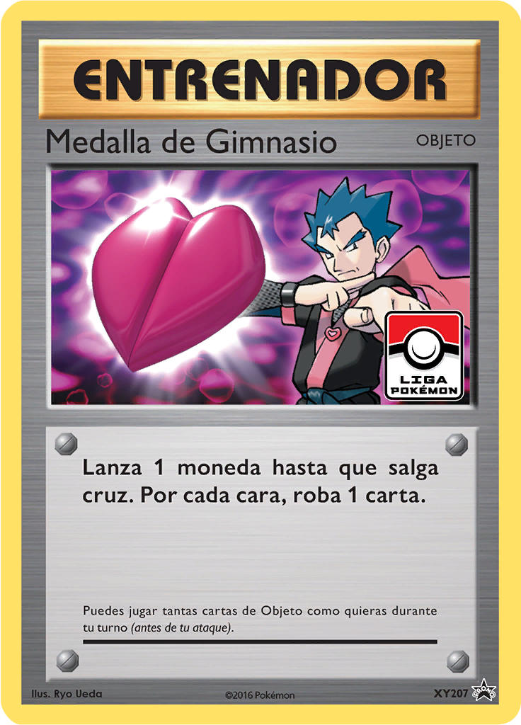 Gym Badge #207 — XY Cartas de promoción