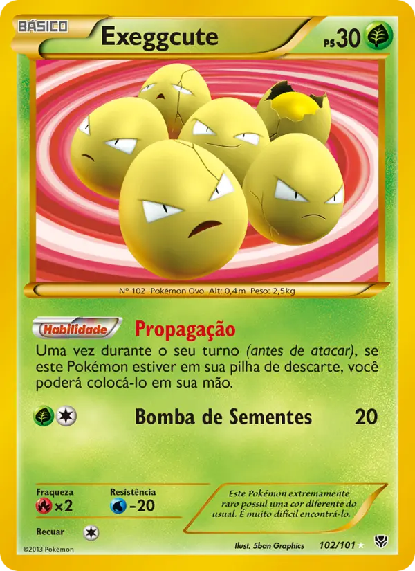 Exeggcute #102