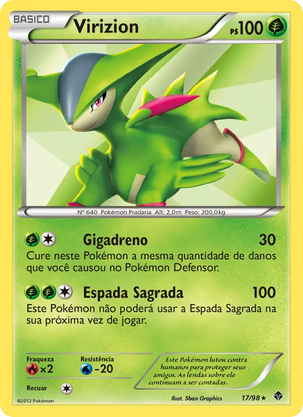 Virizion #17 — Poderes Emergentes