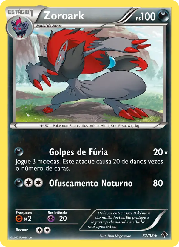 Zoroark #67 — Poderes Emergentes