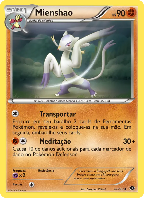 Mienshao #68 — Próximos Destinos (Reverse Holo)