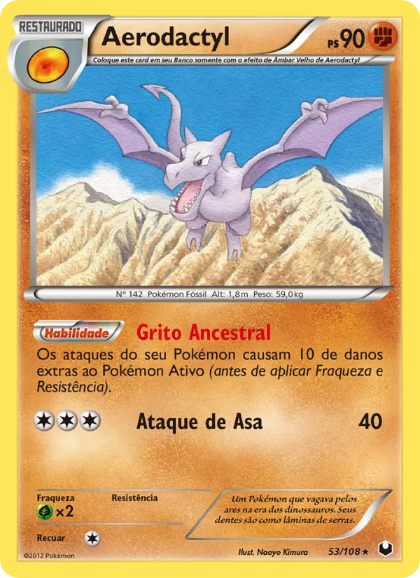 Aerodactyl #53 — Exploradores da Escuridão