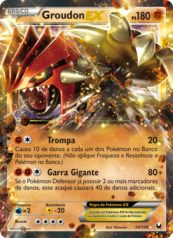 Groudon EX #54
