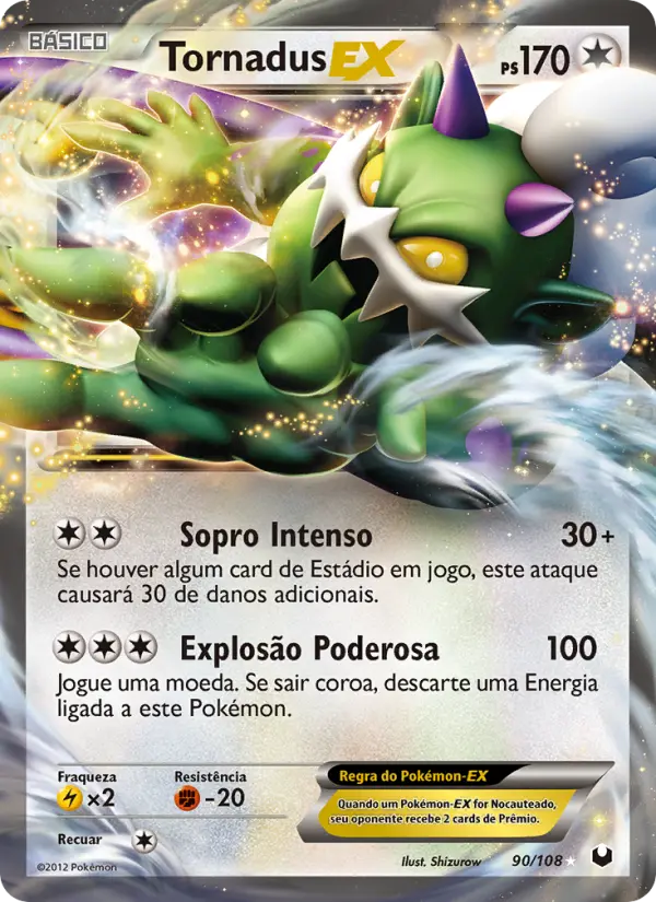 Tornadus-EX #90