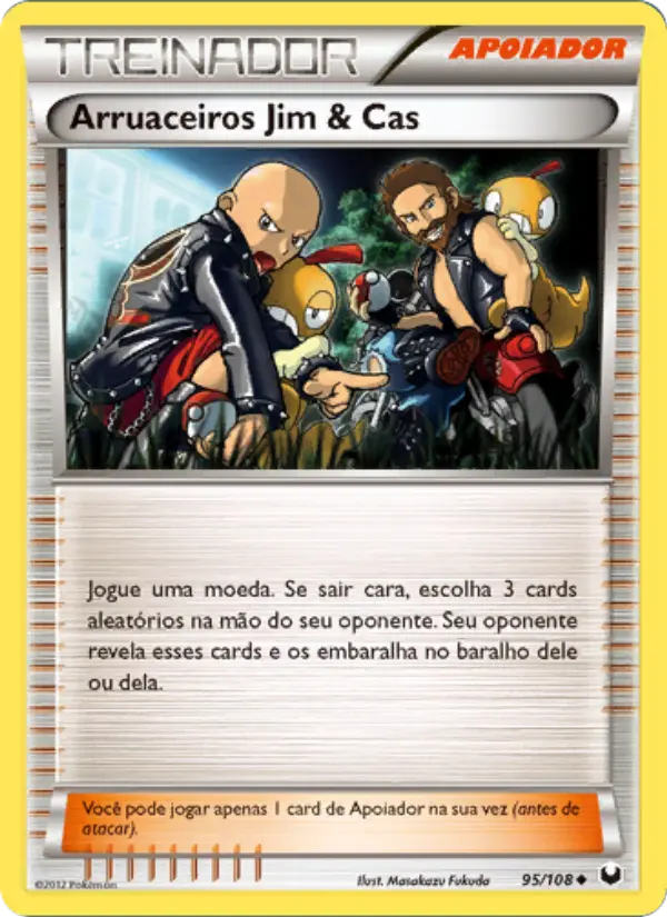 Arruaceiros Jim & Cas #95 — Exploradores da Escuridão (Reverse Holo)